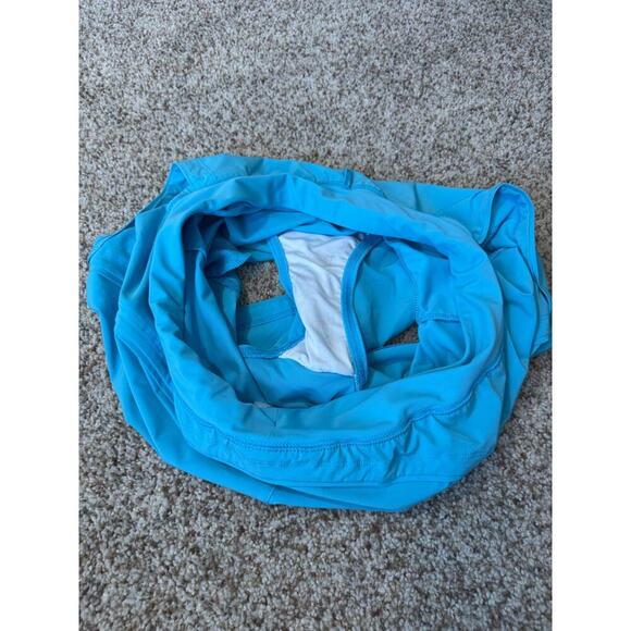 Lands End Swim Shorts, Teal/Blue, size women's 10, NWOT. - Picture 4 of 8